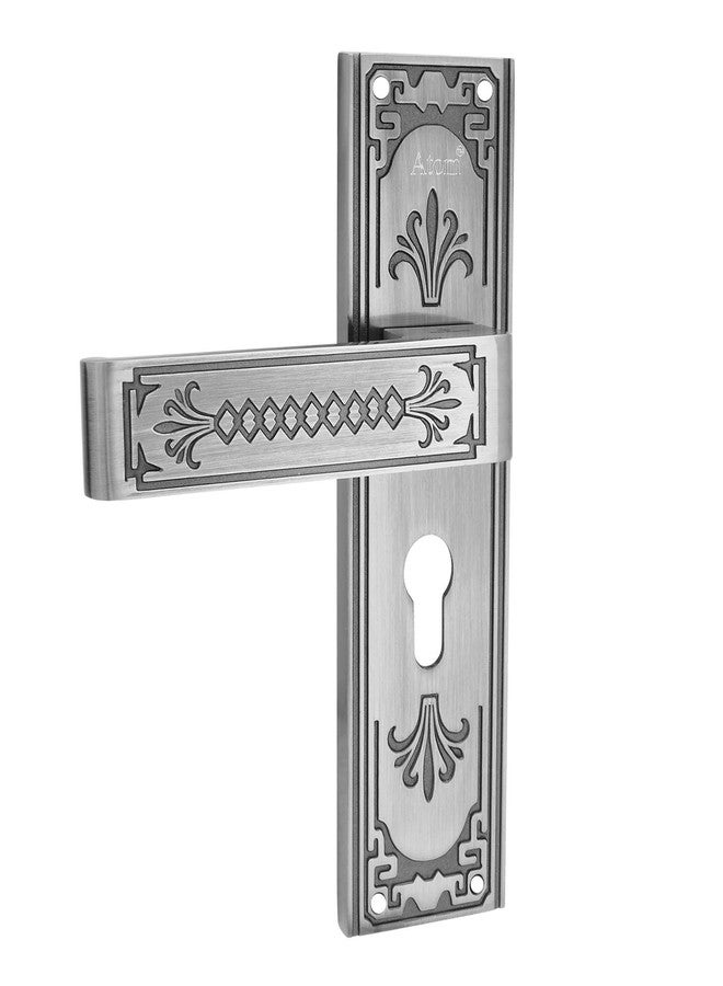 Atom Heavy Duty Mortise Door Lock with Both Sided Key for Bedroom, Living Room, Main Door, Black Silver Finish | 3 Keys | Lockset for House Hotel Office(O37CYBSK) - Image 4